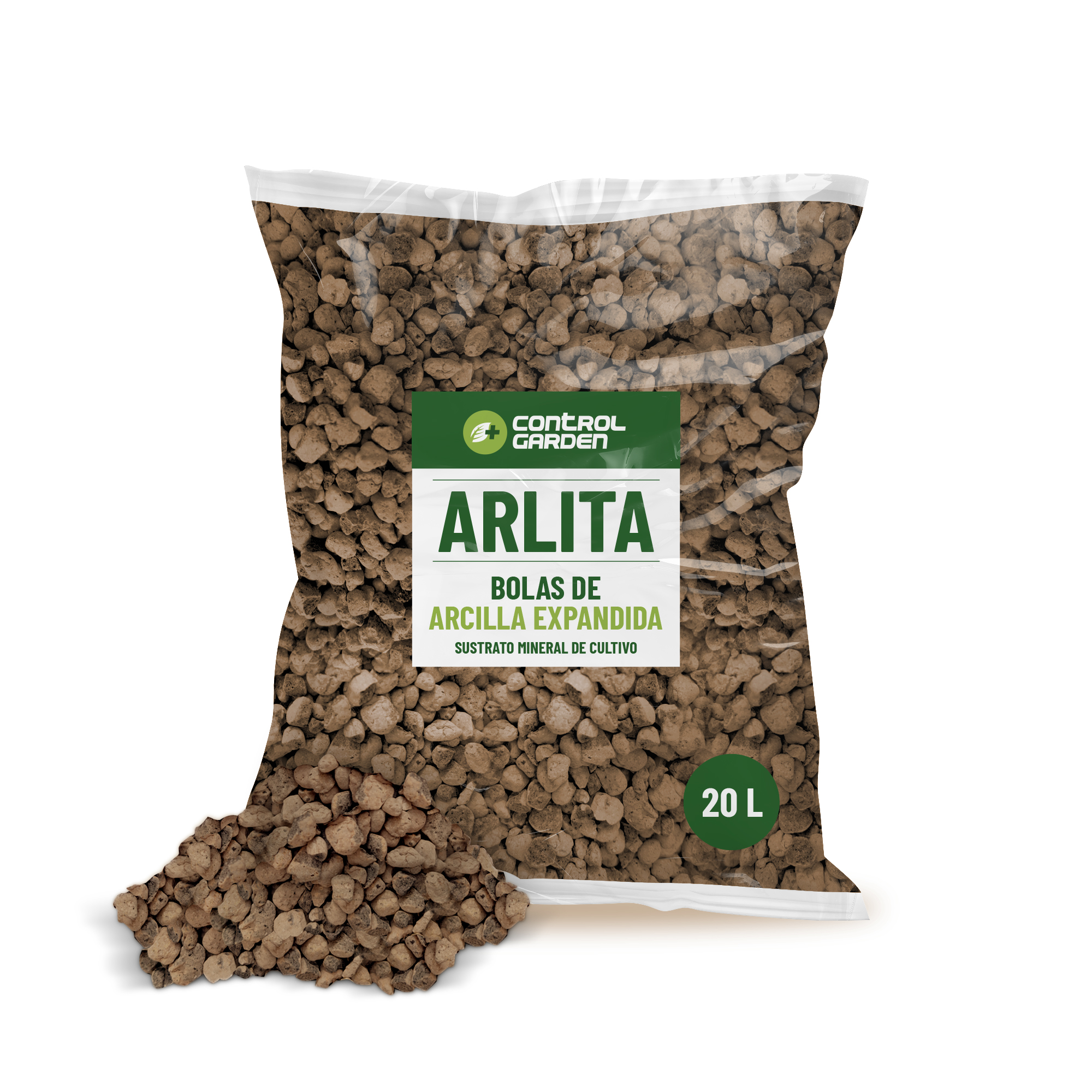 Expanded Clay Balls Arlita 20L · Pack 1 unit