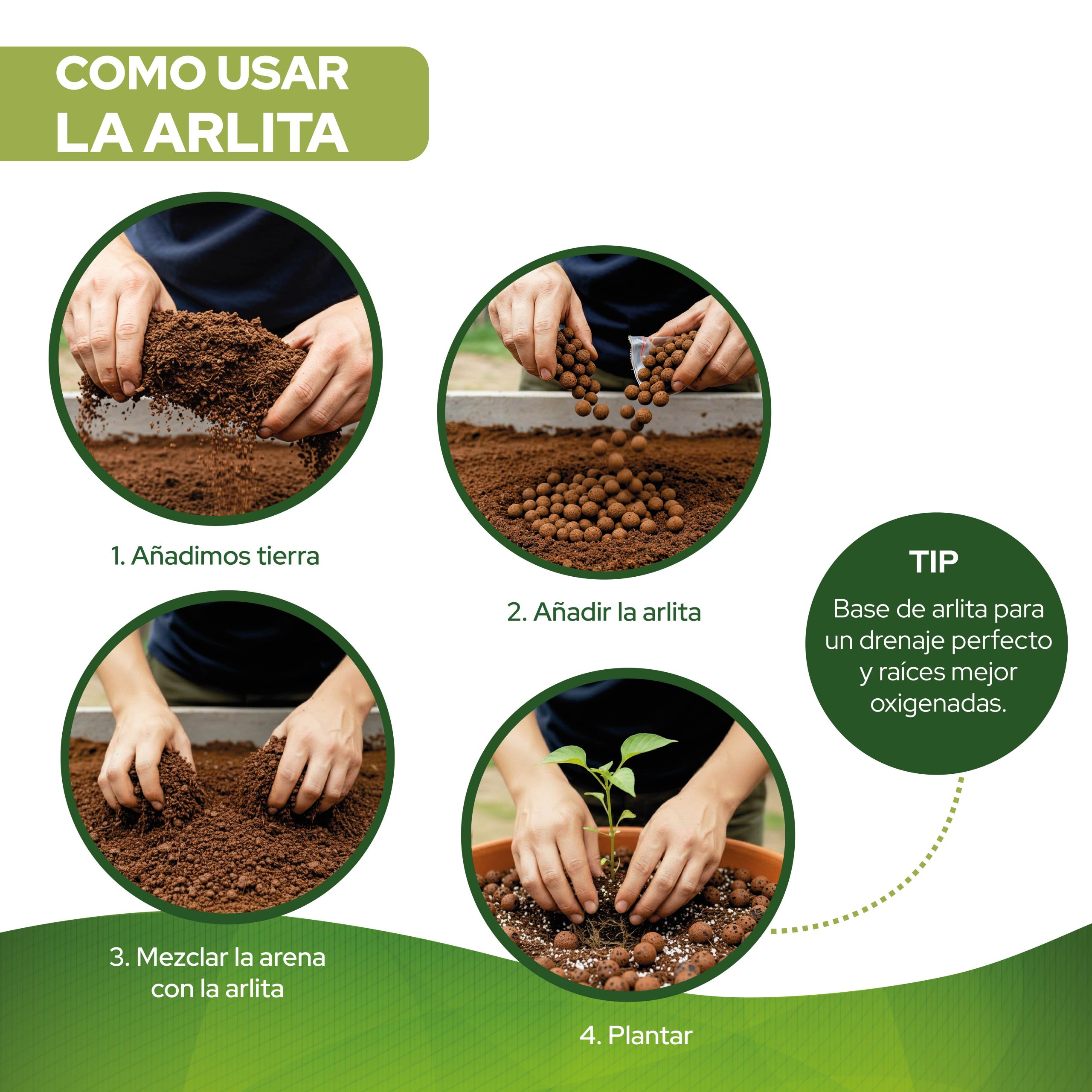 Arlita 6L sustrato bolas de arcilla expandida para plantas · foto 8
