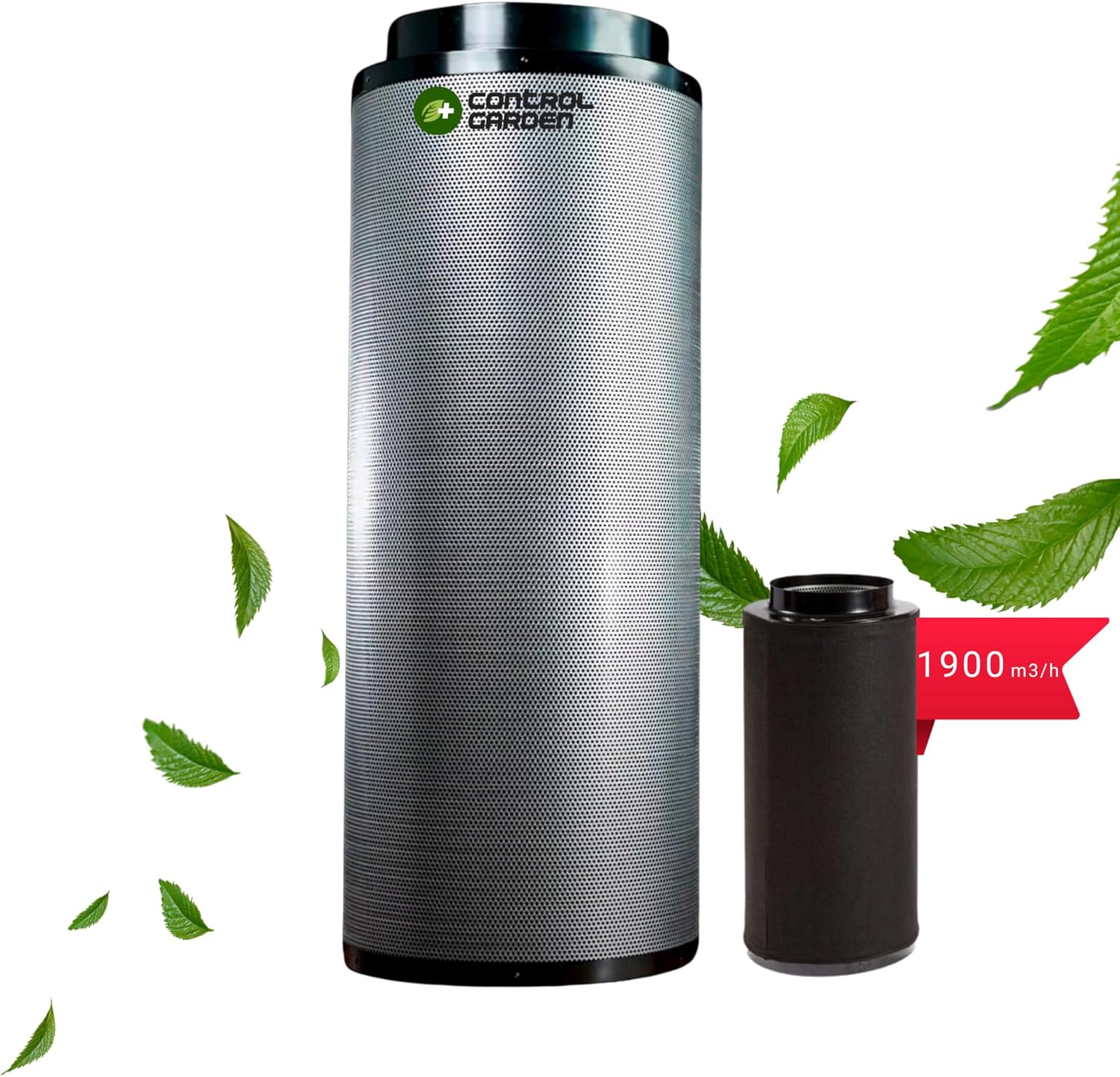 Activated Carbon Filters for Hydroponic Cultivation · Pack of 10 Units · 20 x 10 cm