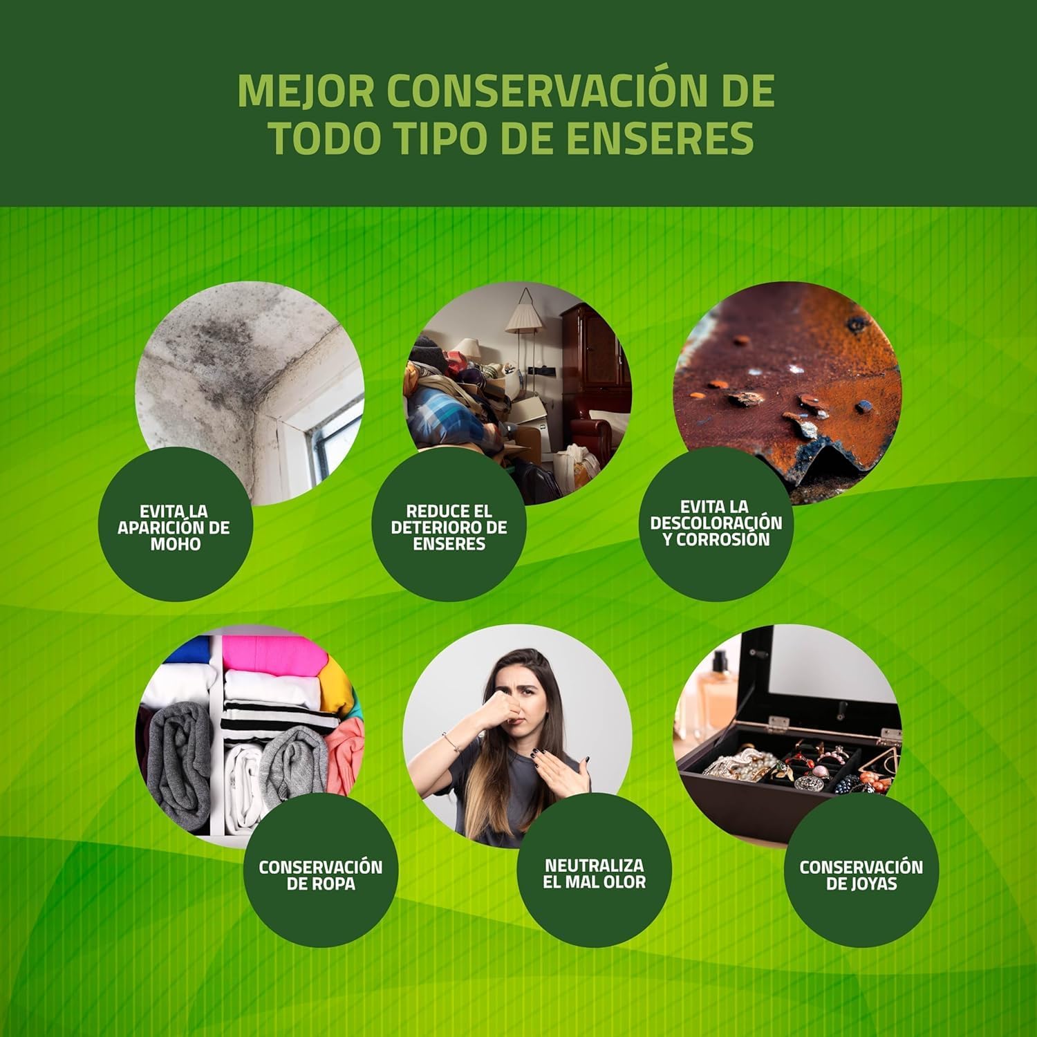Gel de Sílice de 1 kg para controlar la humedad · foto 5
