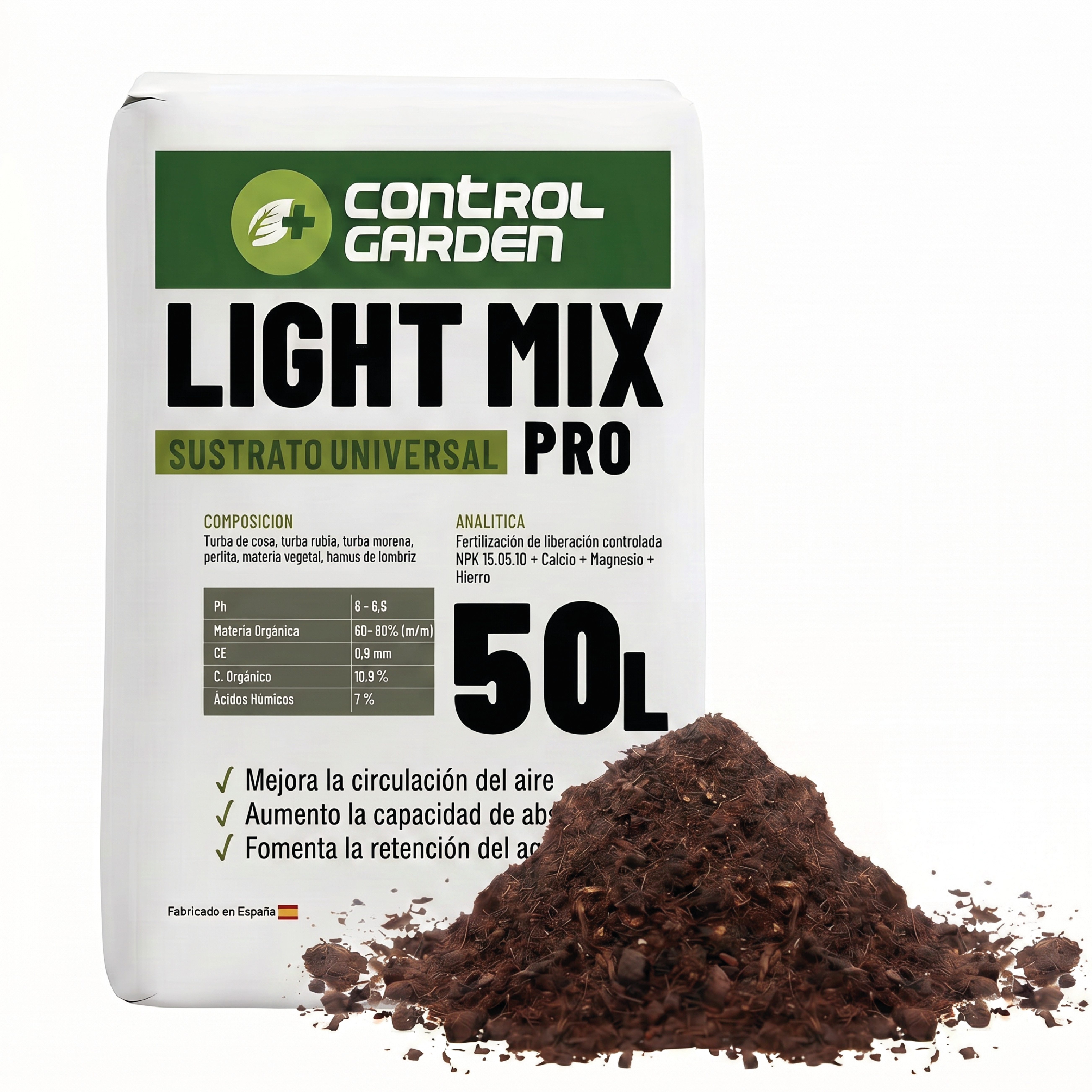 Light Mix Substrate for Plants 50 L · Pack 1 unit