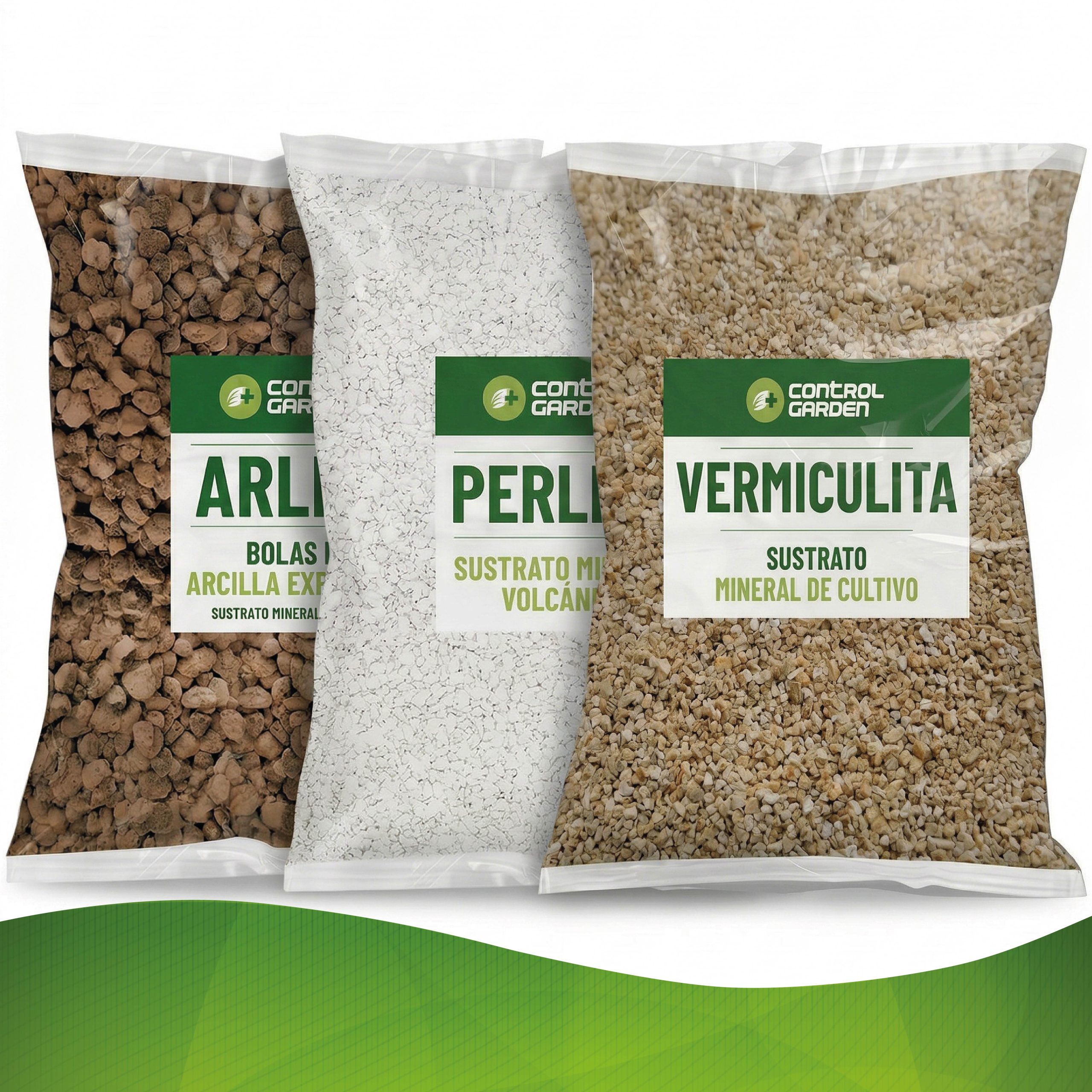 Pack de sustrato triple de Arlita, Perlita y Vermiculita 6L · foto 9