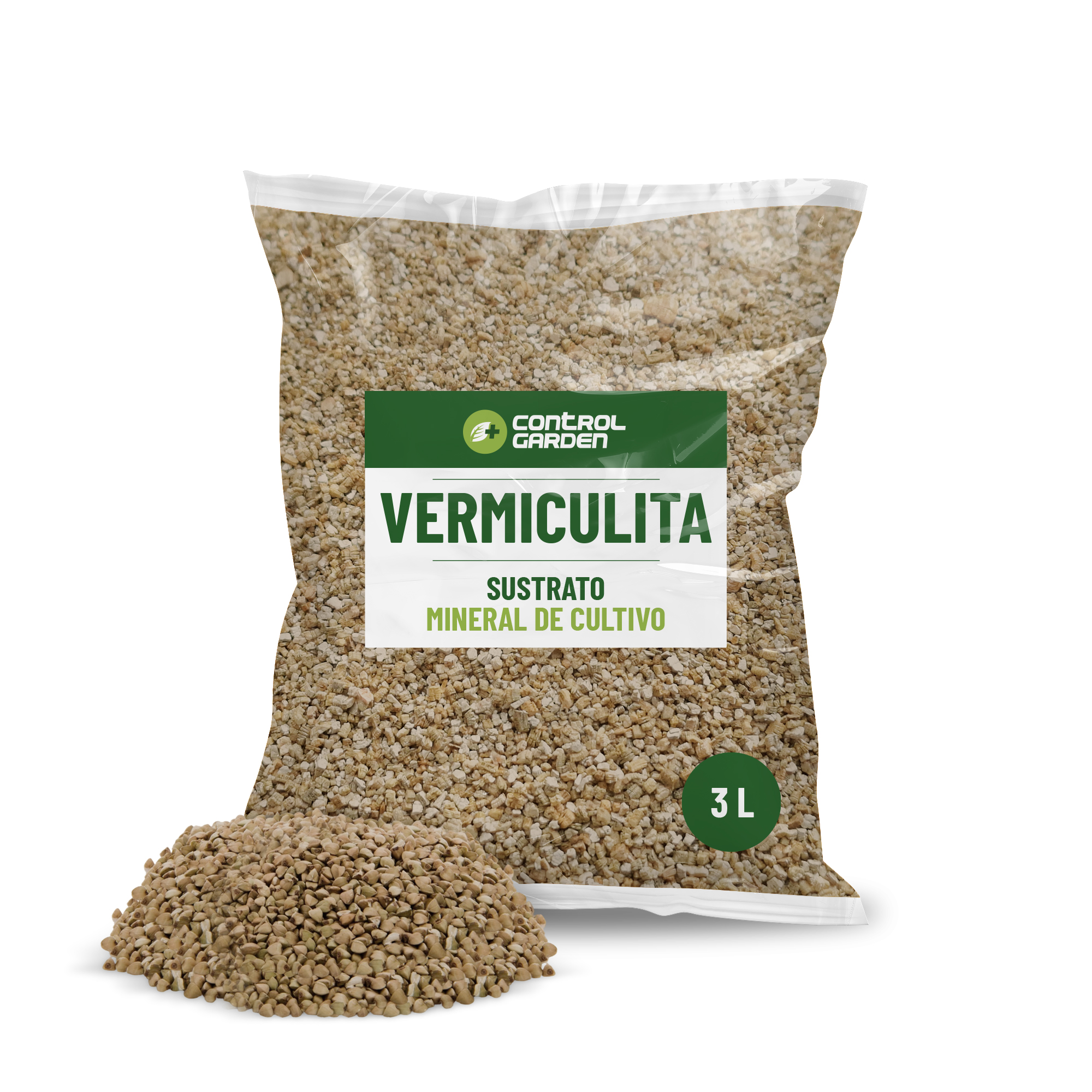Vermiculite 3L · Mineral substrate for indoor and outdoor plants