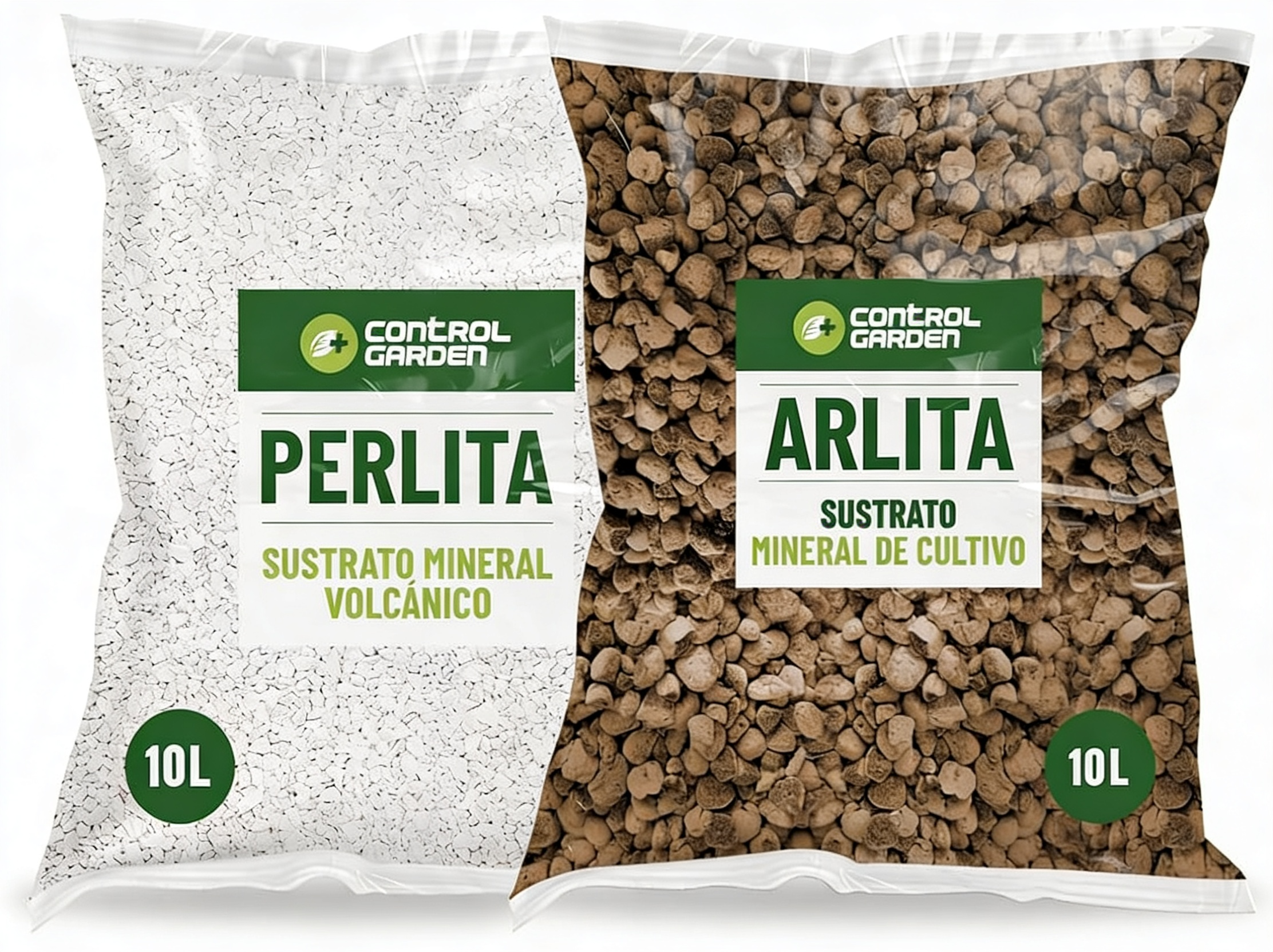 Arlita Substrate 10L + Perlite 10L · Pack of 2 Units
