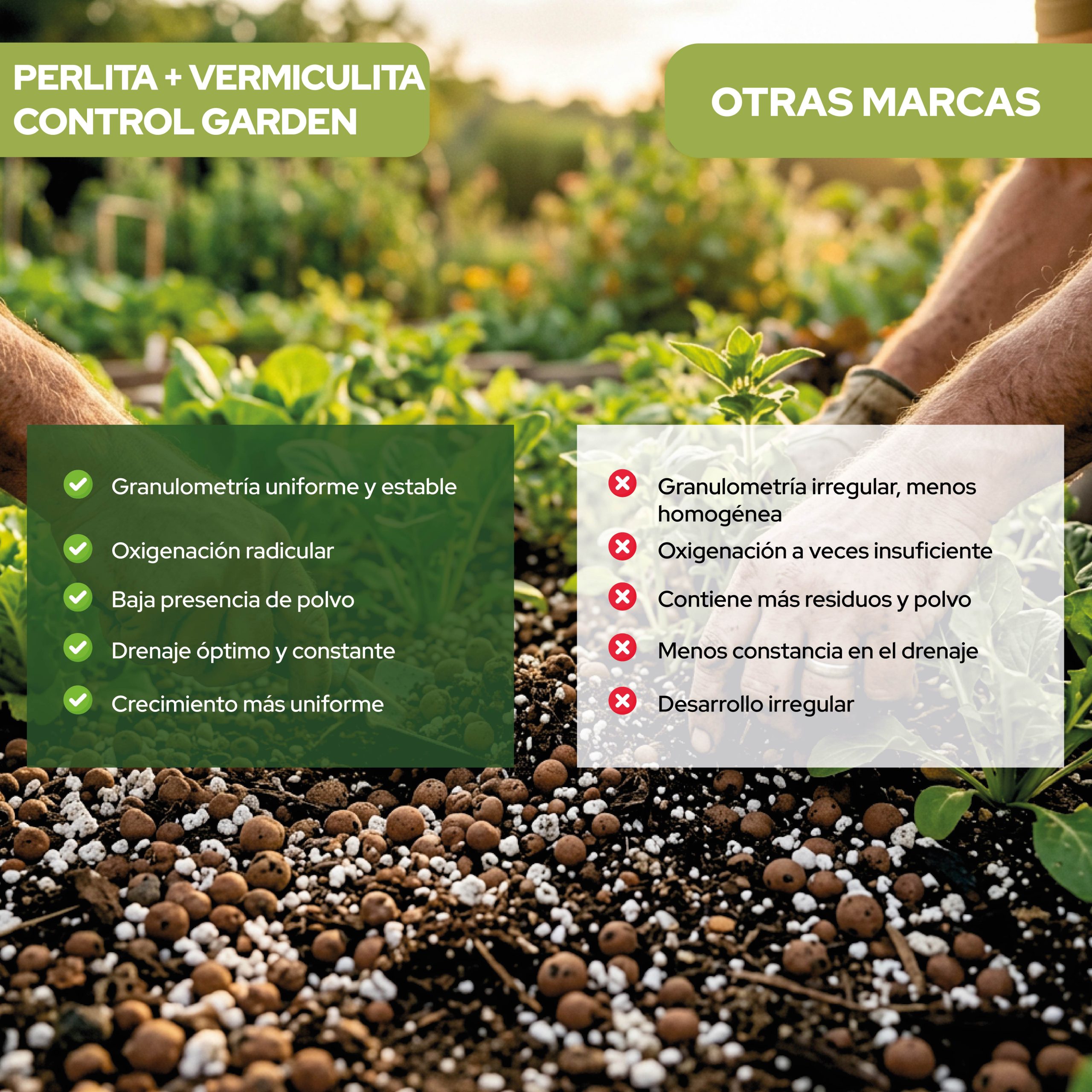 Pack de Perlita y Vermiculita 6L para cultivos y jardinería · foto 7