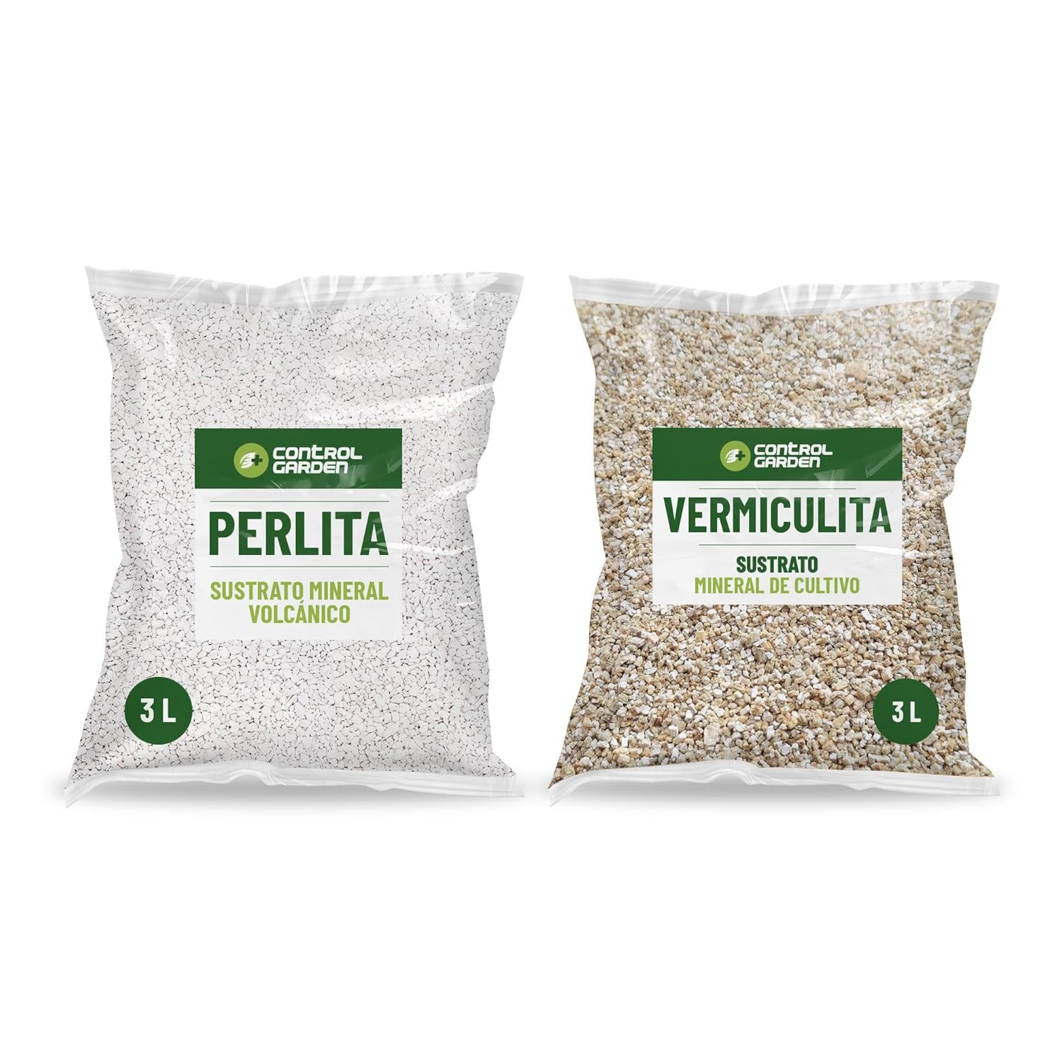 Perlite Pack 3L + Vermiculite 3L · Soil for Indoor and Outdoor Plants