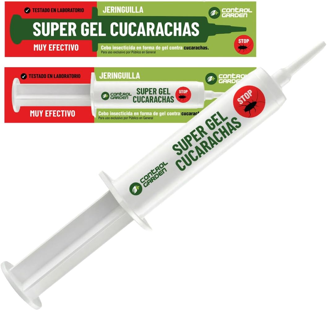 Cockroach Gel Syringe 10 g · Powerful Insecticide for Total Nest and Colony Elimination