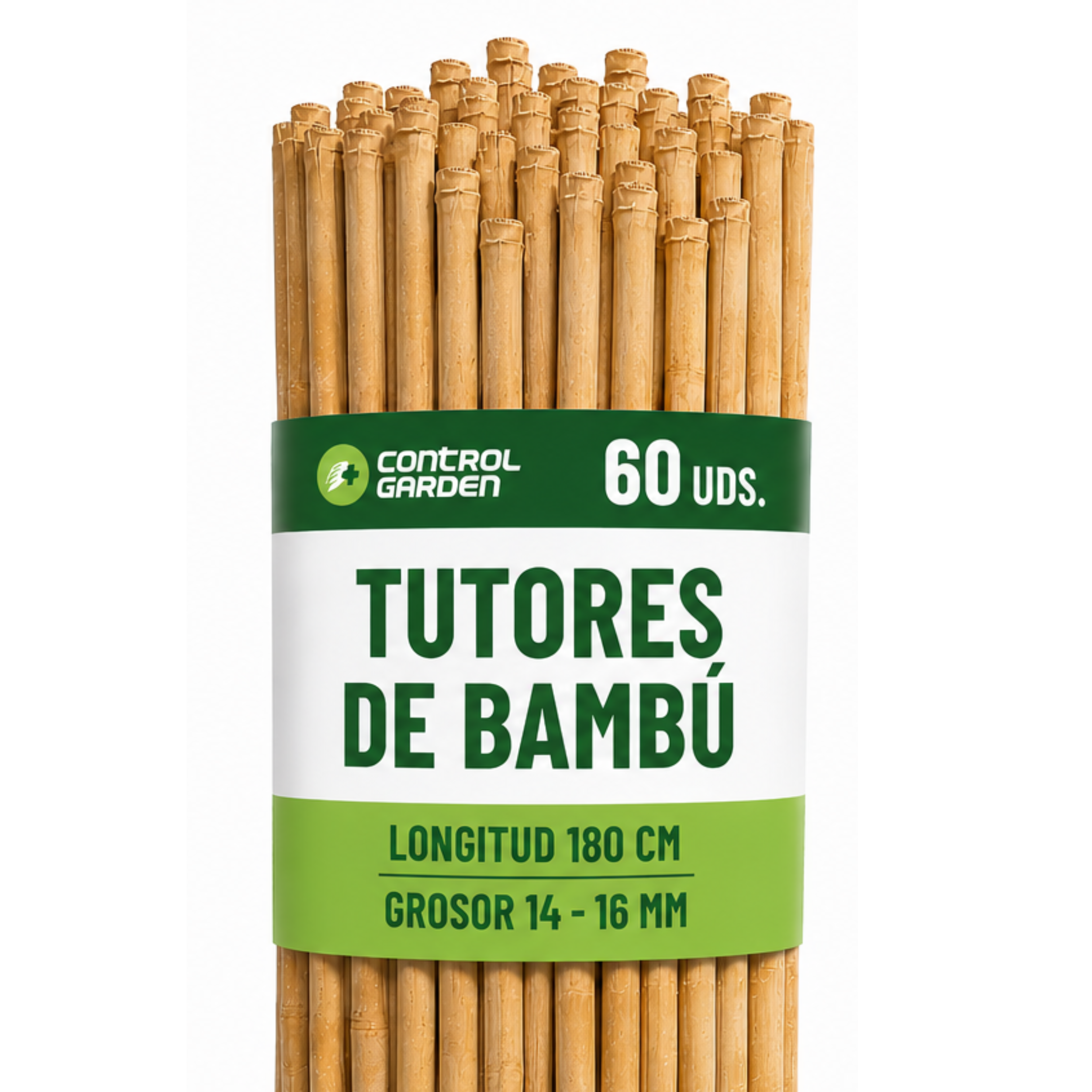 Bamboo Stakes 180 cm ø14-16 · Pack of 60 units